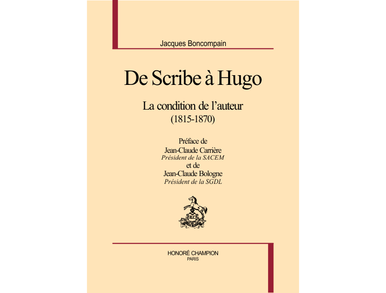 De Scribe à Hugo