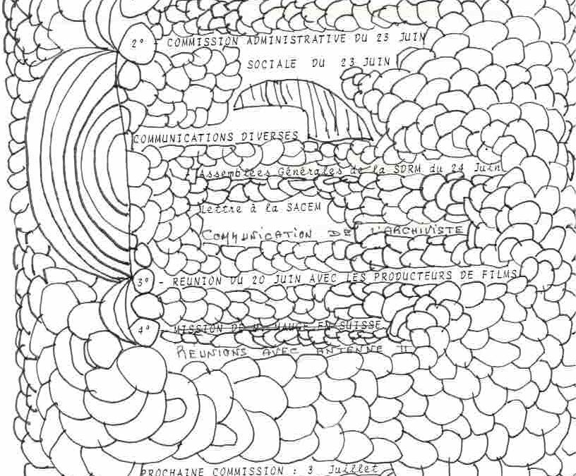 Dessins d’auteurs à la SACD Armand Salacrou