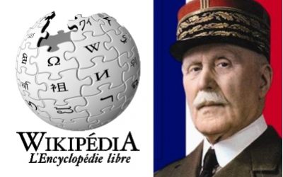 WIKIPEDIA CONTRE PETAIN