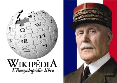 WIKIPEDIA CONTRE PETAIN